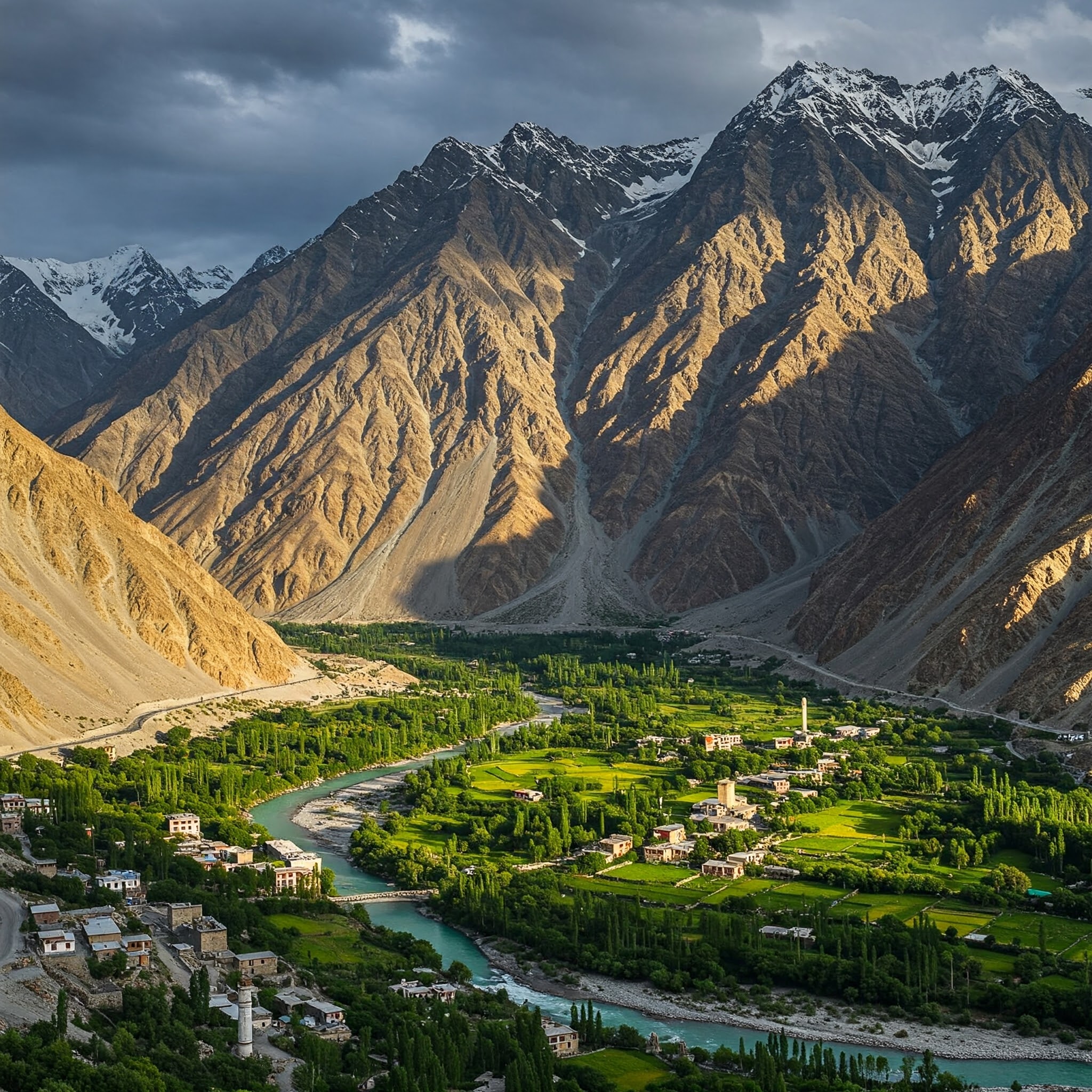 An awesome image of baltistan